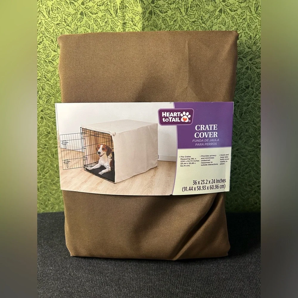 Heart To Tail Crate Cover 36x23x24 New In Package